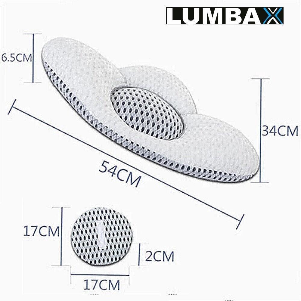 LUMBAX 3D Lumbalkissen Lendenkissen Rückenkissen Rückenschläfer & Seitenschläfer