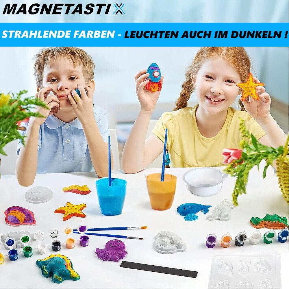 MAGNETASTIX Magnetschilder Kühlschrankmagnete Pinnwand Tiere selber machen DIY