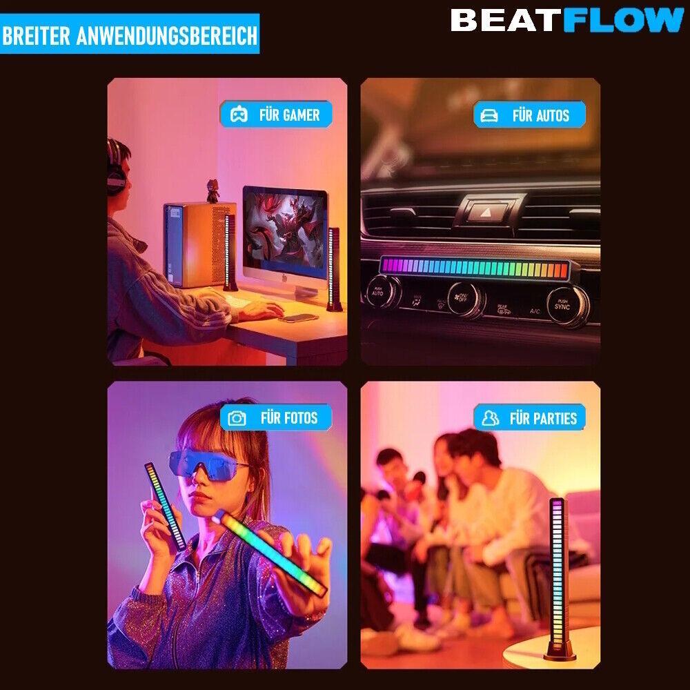 BEATFLOW RGB Lightbar LED Ambiente Lampe Licht Smart Music Sync Backlight TV