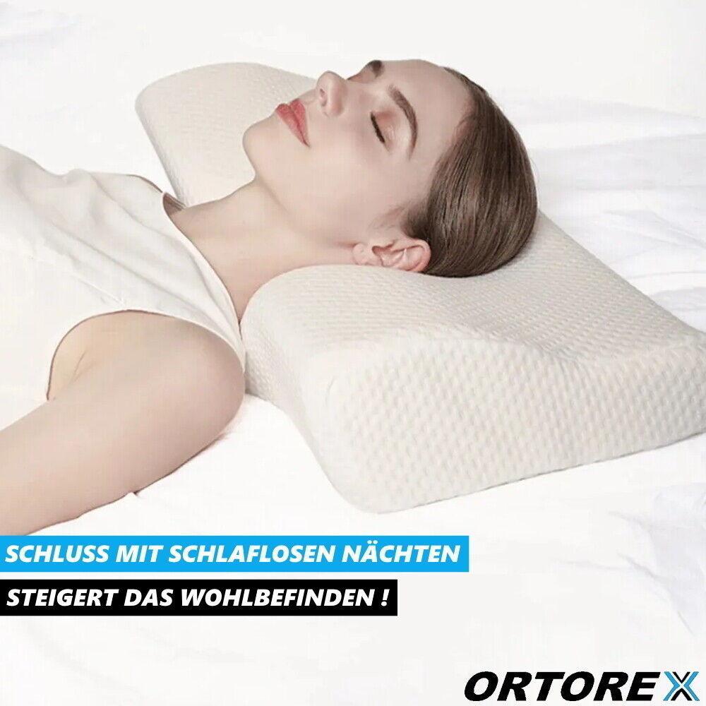 ORTOREX Ergonomisches Nackenstützkissen Nackenkissen Schlaf Kopfkissen