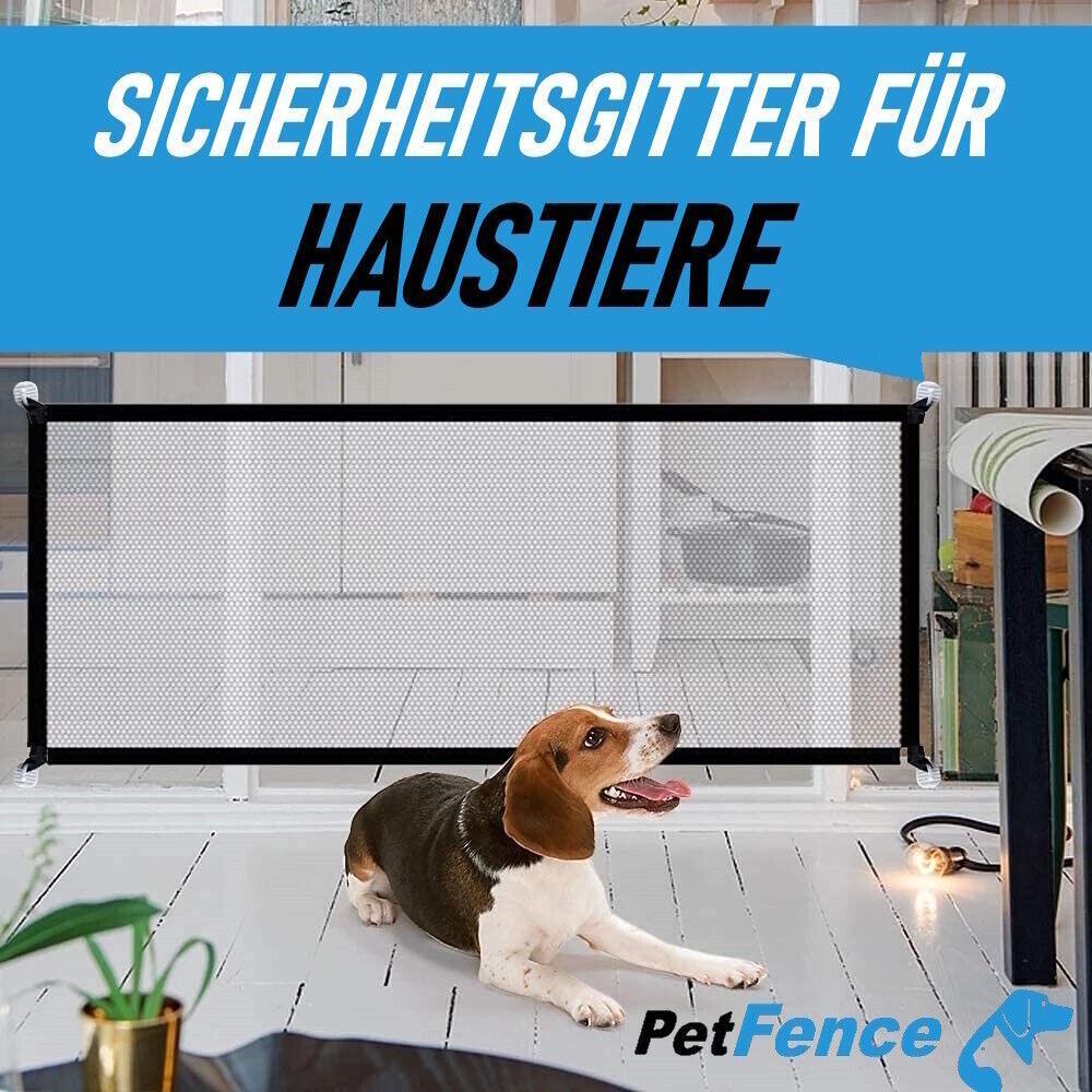 PETFENCE Absperrgitter Treppenschutzgitter Hundeschutzgitter Türschutzgitter