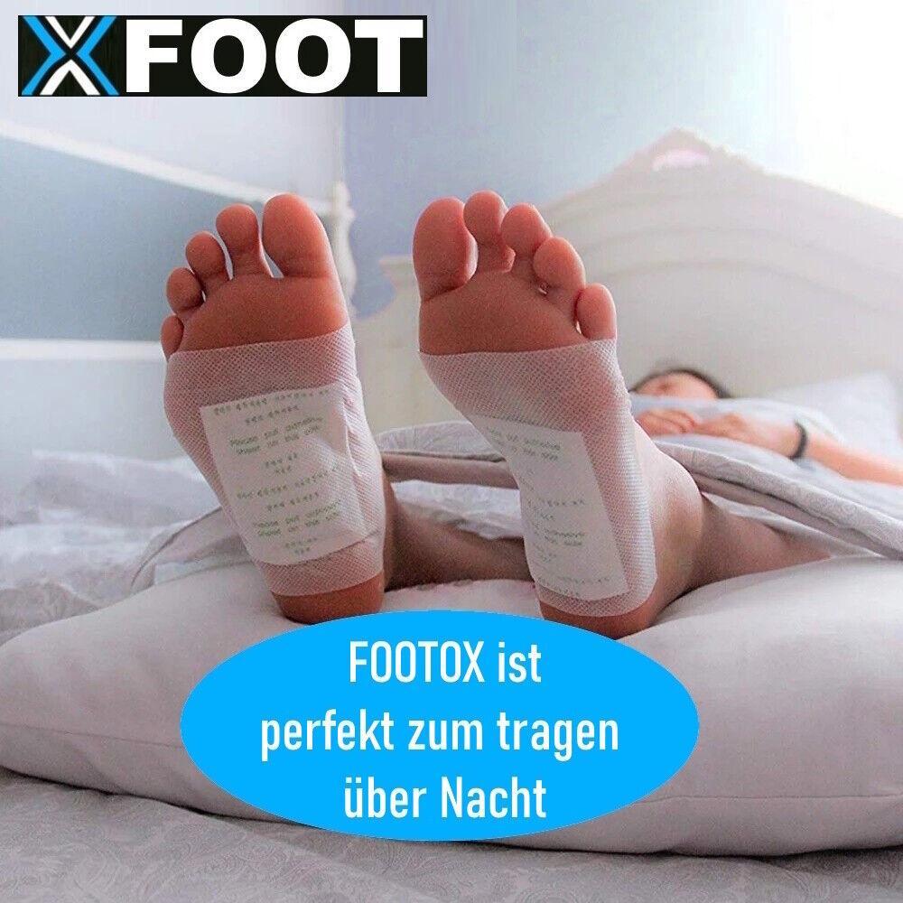 XFOOT Fußpflaster Fusspflaster Wellness Fußpflege Bambus Pflaster [20 Stk]