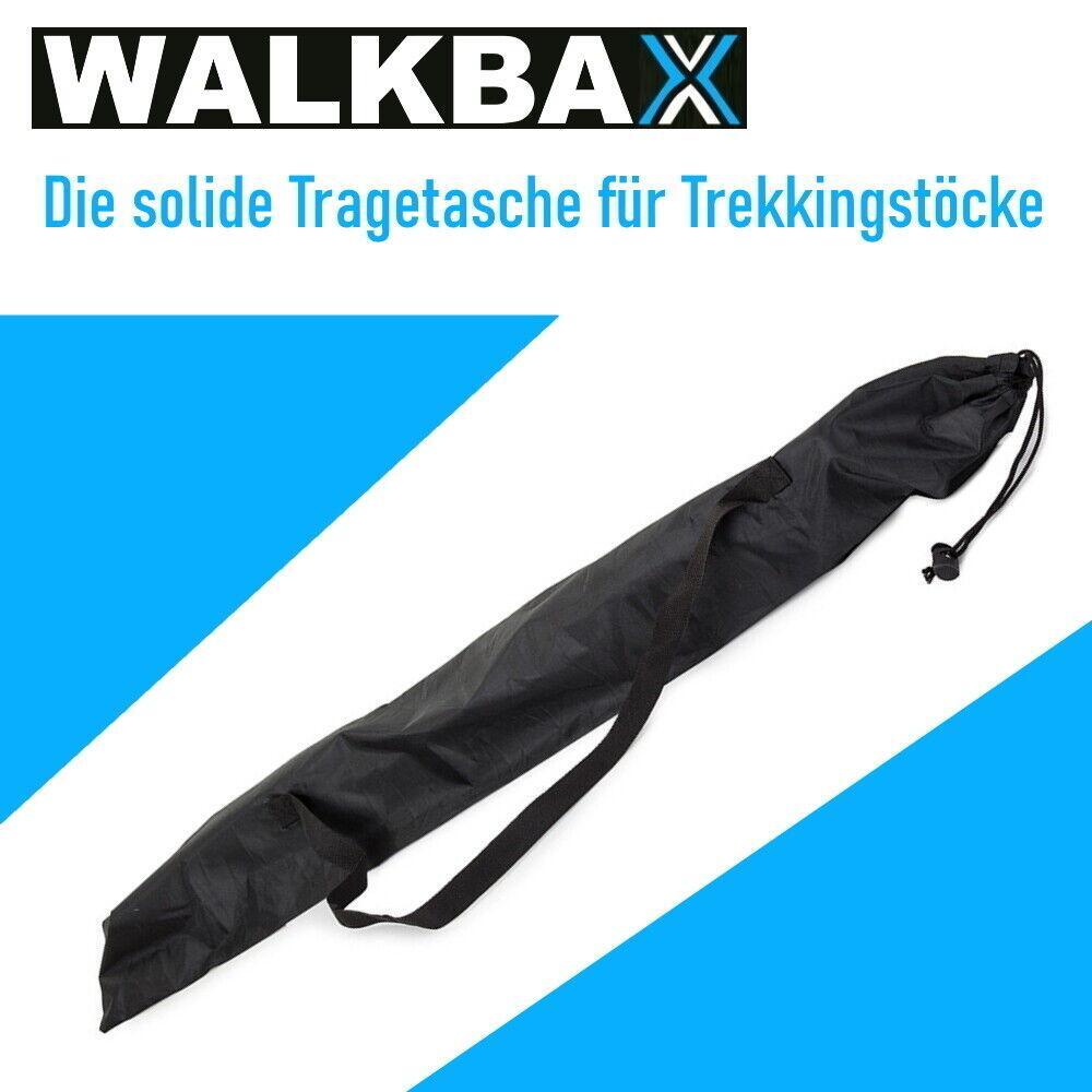 WALKBAX Faltbare Stocktasche Wanderstöcke Nordic Walking Stöcke Tasche Beutel