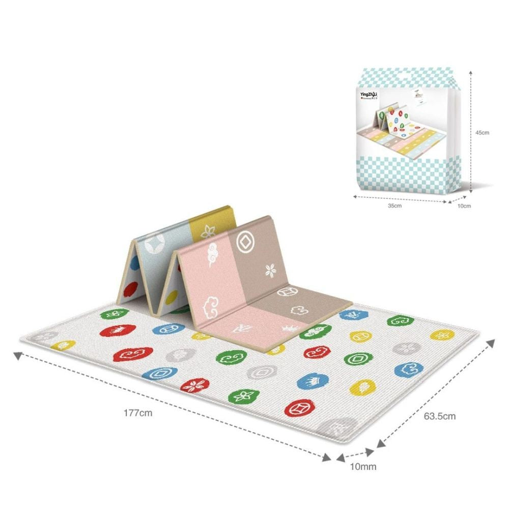 Faltbare wasserdichte Baby Spielmatte 177x63 cm für Reise und Zuhause DE.