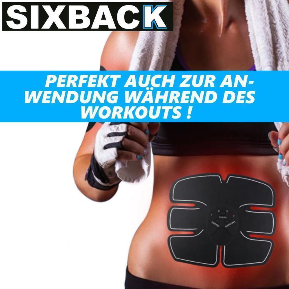 SIXBACK Sixpack EMS Bauchmuskeltrainer Elektro Trainingsgerät Stimulator Trainer