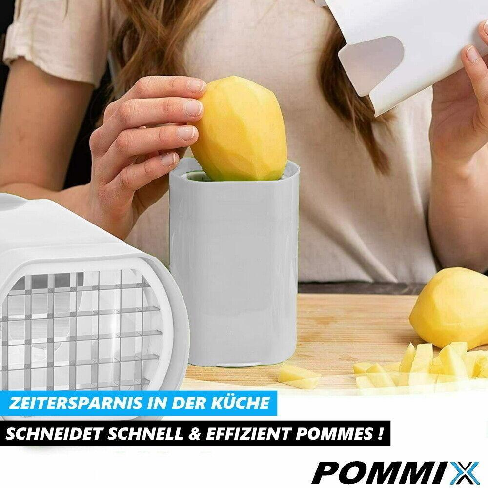 POMMIX Pommesschneider Kartoffelschneider Pommes Frites Frittenschneider