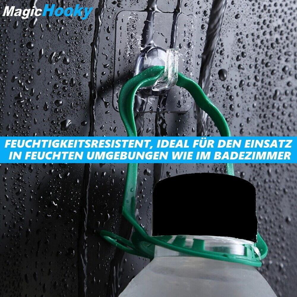 MagicHooky Magische Haken Wunderhaken Das Original wiederverwendbar [6er Set]