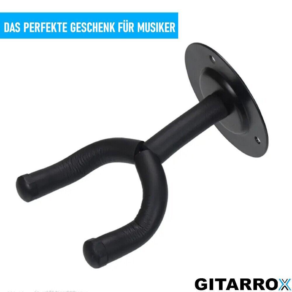 GITARROX Gitarrenwandhalter Gitarrenhalter Wandhalterung Gitarren Ständer Stativ