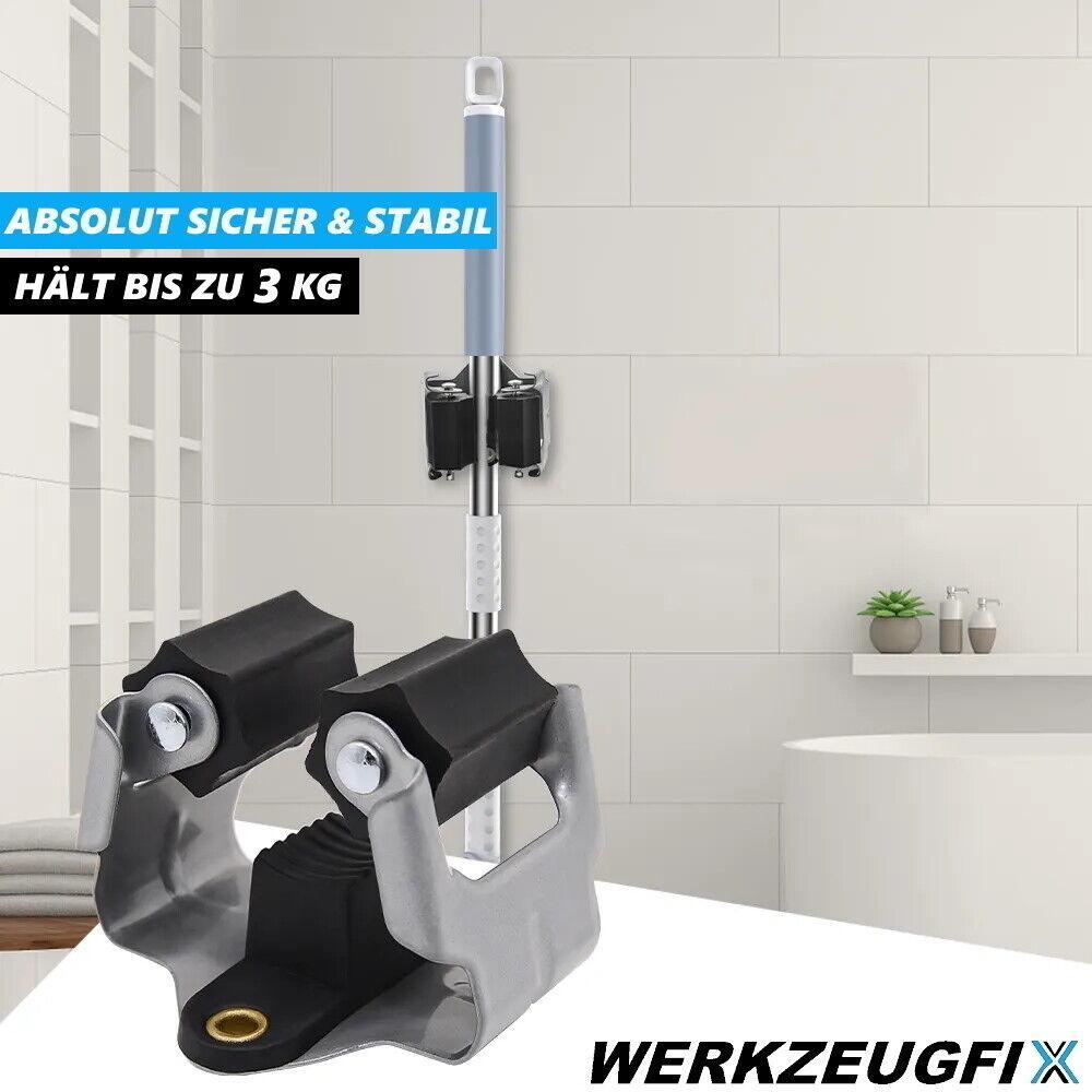 WERKZEUGFIX Werkzeughalter Gerätehalter Besenhalter Werkzeug Halterung [5Stk]