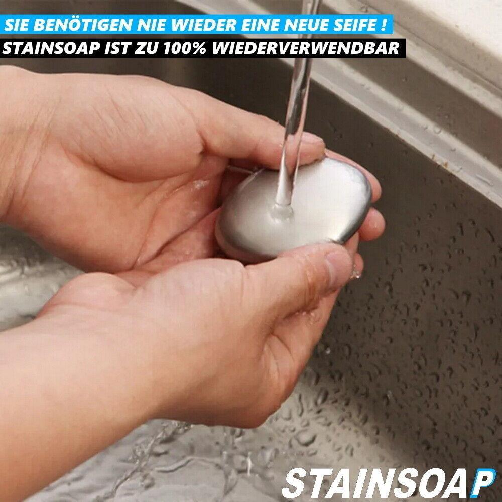 STAINSOAP Stahlseife Geruchskiller Geruchsbeseitigung Geruchsentferner