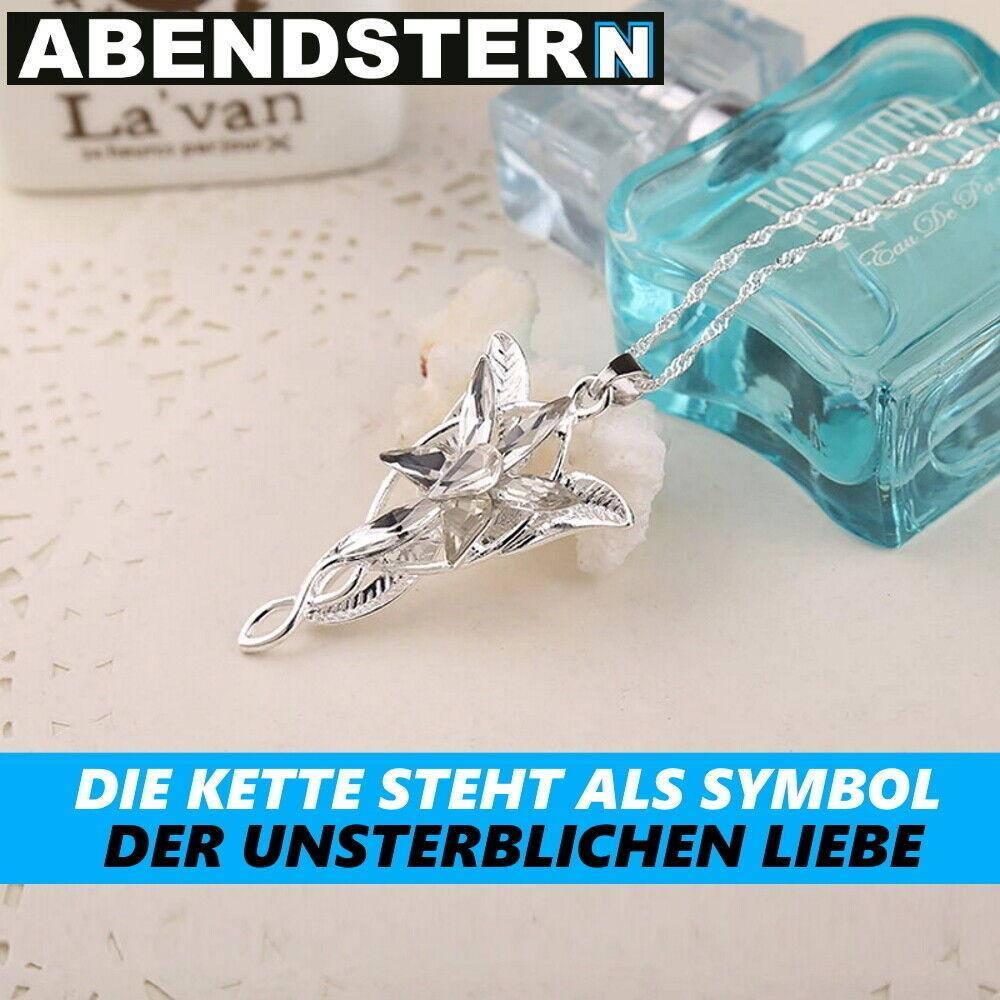 ABENDSTERN Kette aus Tombak Herr der Ringe Hobbit Arweb Replik Schmuckstück