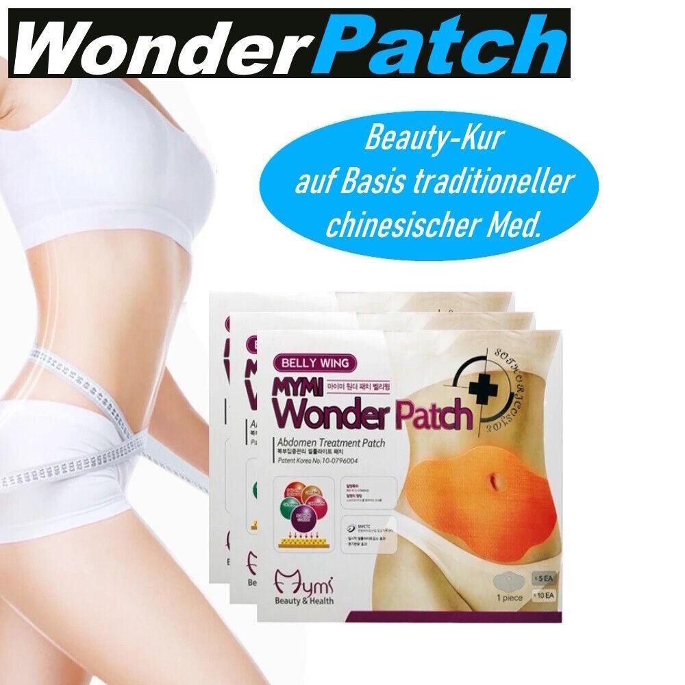 WonderPatch Mymi Beauty Wellness XXL Bauchpflaster Set Wonder Patch 5 Stück