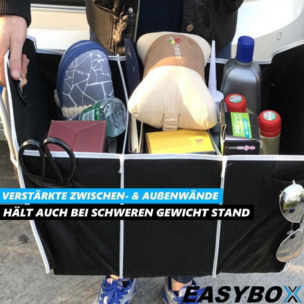EASYBOX Kofferraum Organizer Kofferraumtasche Aufbewahrungsbox faltbare Tasche