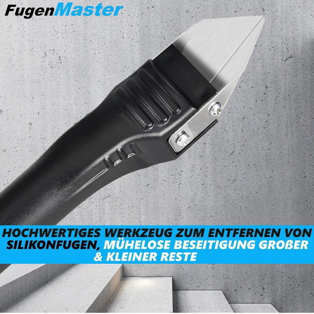 FugenMaster Silikon Verstemmwerkzeug Schaber Reiniger Fugenglätter Entferner 3-1