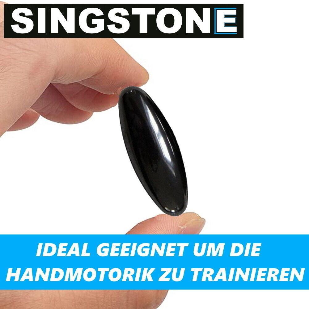 SINGSTONE Zwitschermagnete Magnete Rattle Snake Magnetsteine Klangstein Hämatit