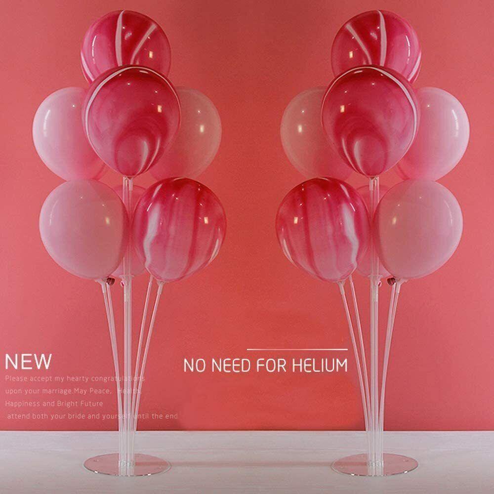 Ballonständer Halter Ballon Ständer Luftballons Hochzeit Deko groß rund 70cm 2er