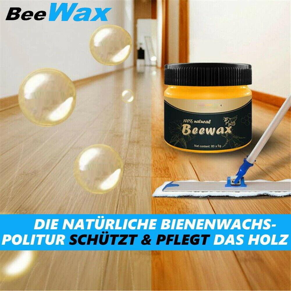 BeeWax Original natürliches Bienenwachs Möbelpflege Politur Möbelwax Holzpflege