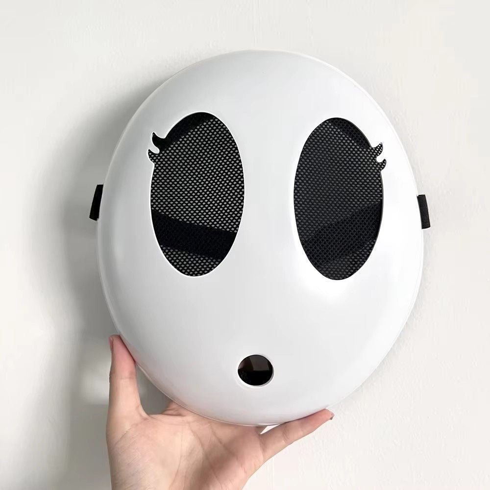 Shy Guy Maske für Cosplay Halloween Party Karneval Unisex DE.