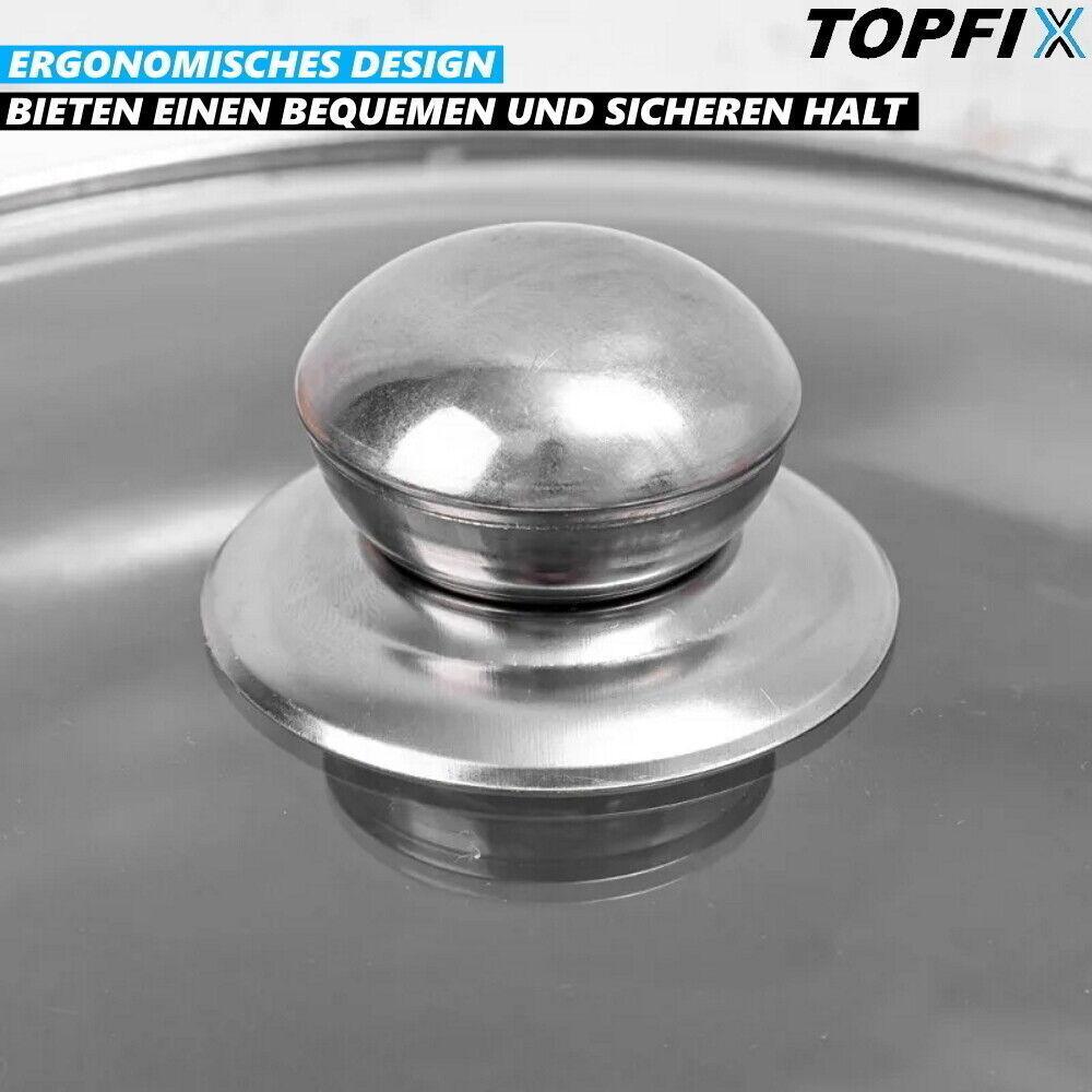 TOPFIX Topfdeckelgriffe Ersatzgriff Pfannendeckel Deckelgriff Topfgriffe 4er