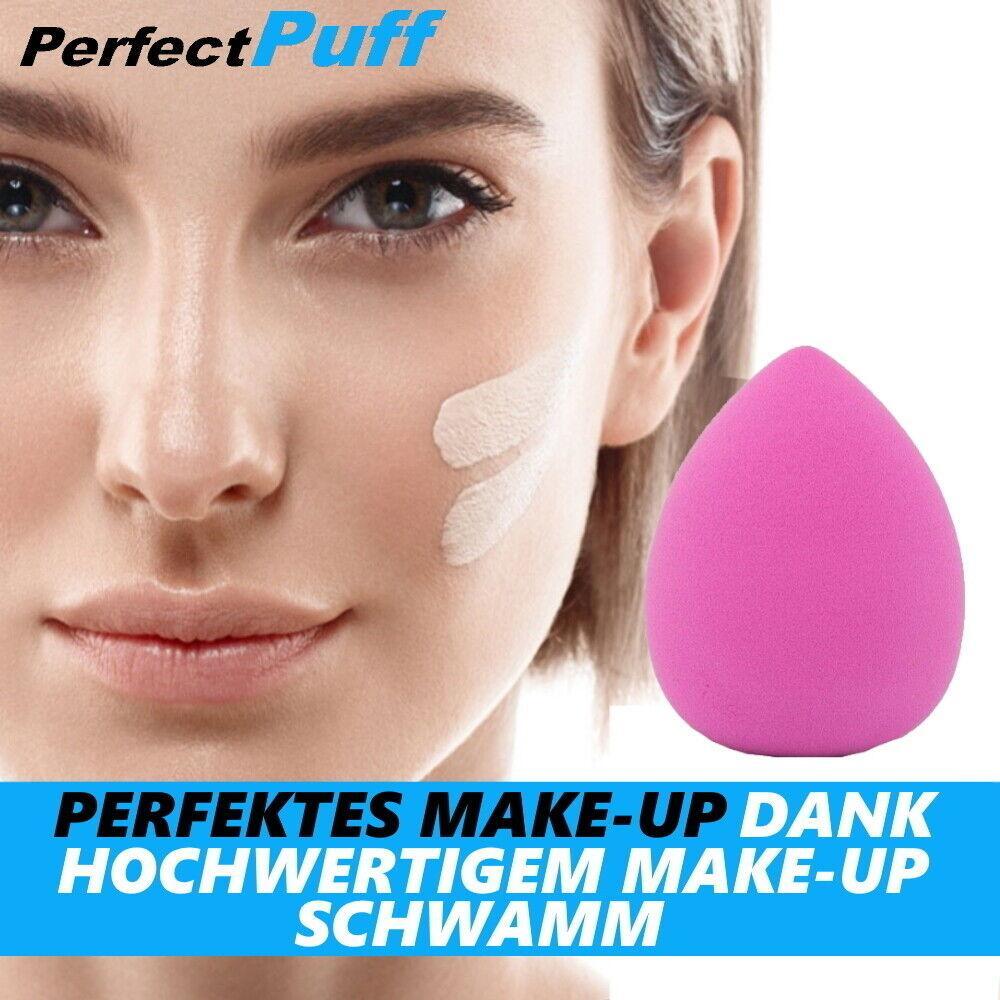 PerfectPuff Make Up Schwämmchen Schminkschwamm Puderpuff Beauty Schwamm [3er]