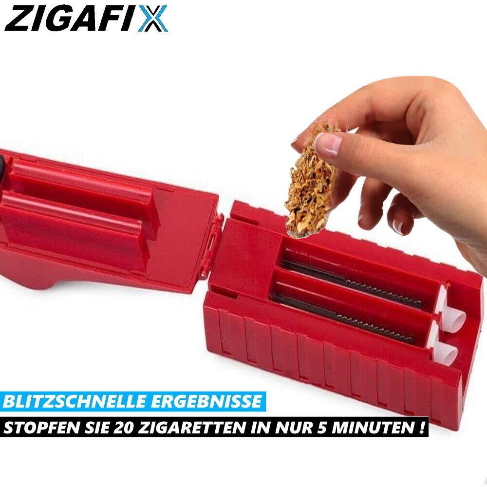 ZIGAFIX Zigarettenstopfmaschine Zigarettenstopfer Zigaretten Stopfmaschine 2er