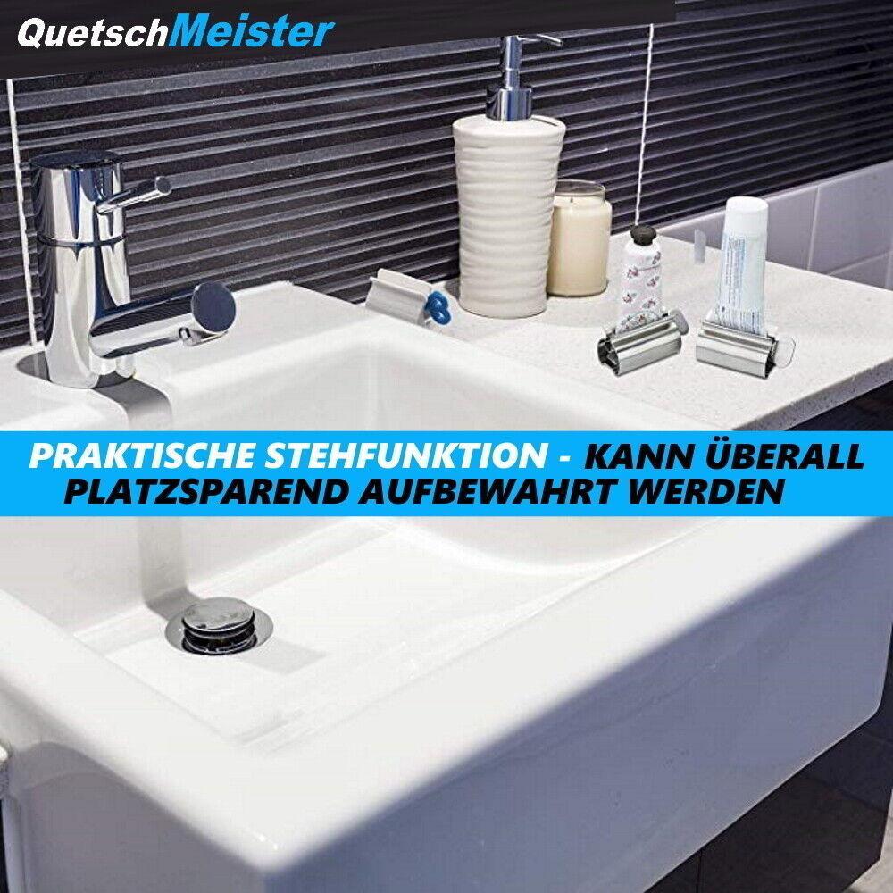QuetschMeister Tubenwalze Quetscher Ausdrücker Aufroller Edelstahl Schlüssel