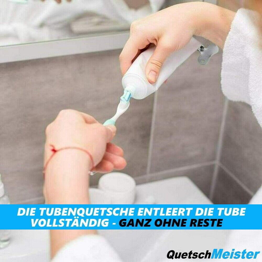 QuetschMeister Tubenwalze Quetscher Ausdrücker Aufroller Edelstahl Schlüssel