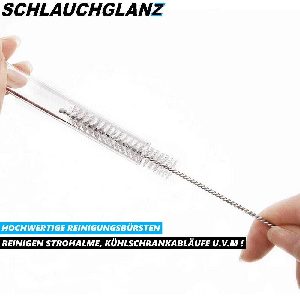 SCHLAUCHGLANZ 4 x Schlauchbürste Milchschlauch Kaffeevollautomaten Version2.0