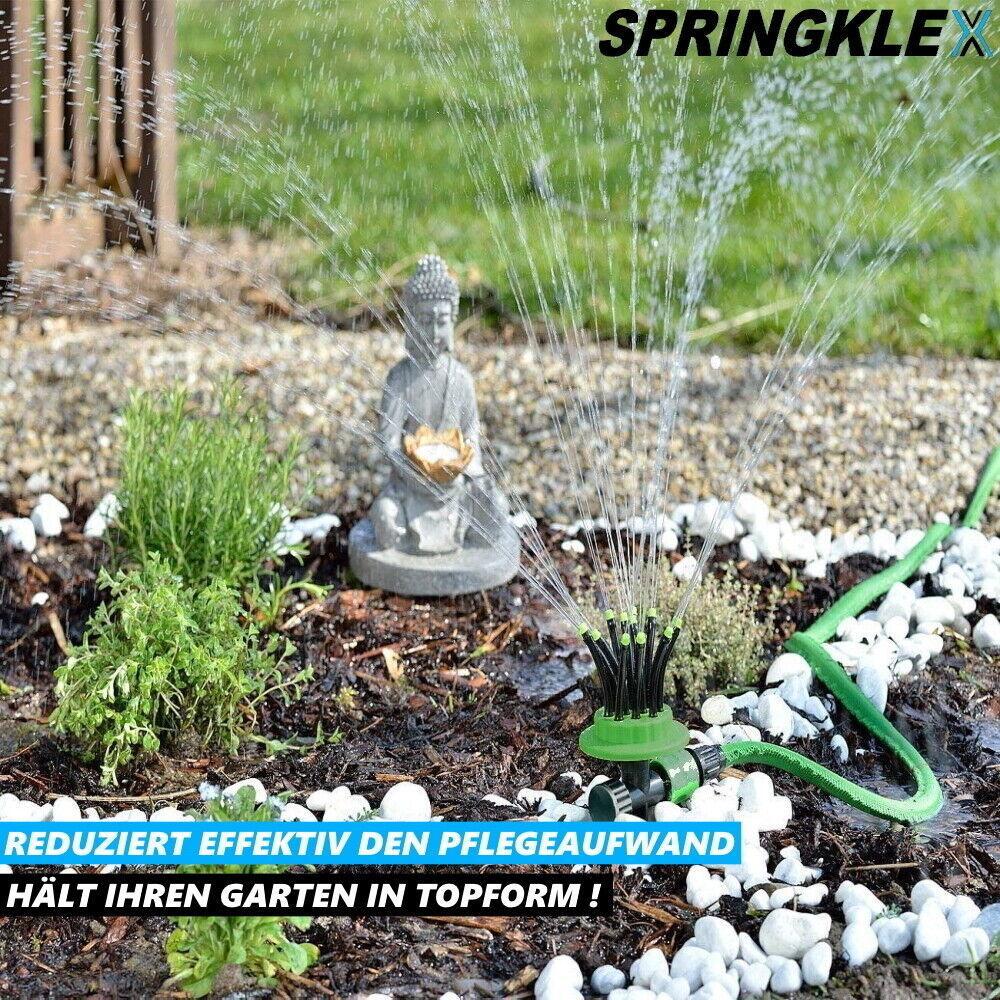 SPRINKLEX automatische Bewässerung | Rasen Garten Sprinkler Sprenger Sprühregner