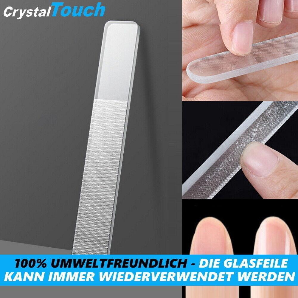 CrystalTouch Nano Glasfeile Glasnagelfeile Profi Kristall Nagelfeile Maniküre