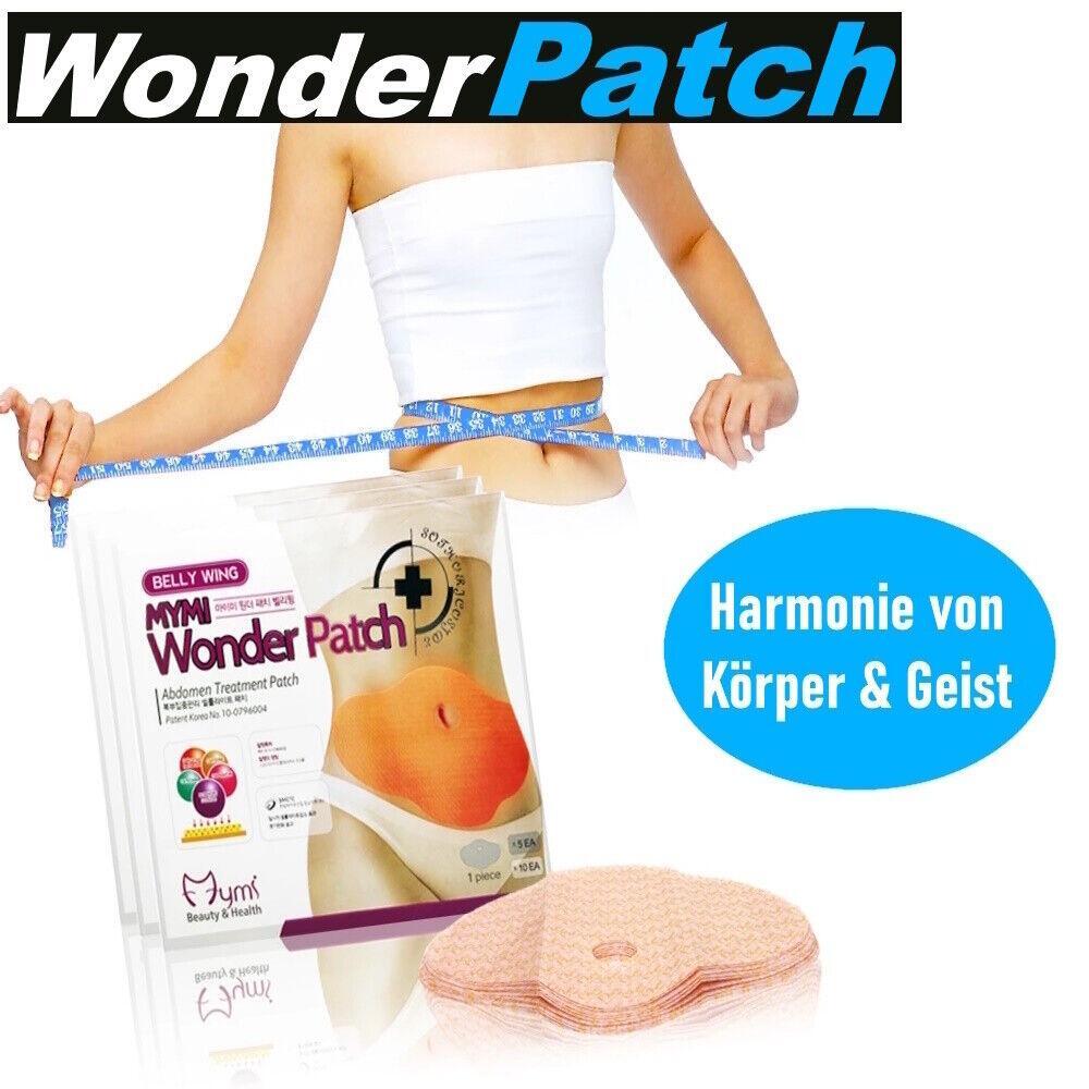 WonderPatch Mymi Beauty Wellness XXL Bauchpflaster Set Wonder Patch 5 Stück