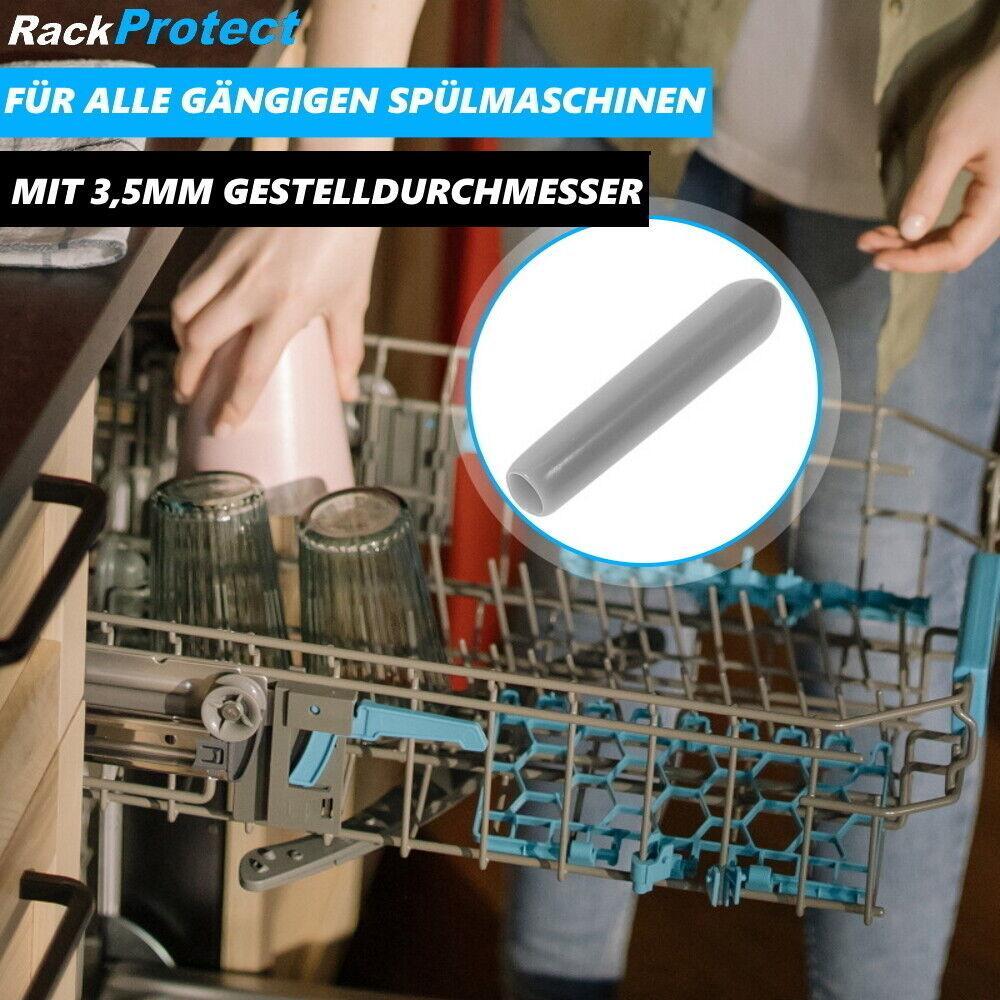 RackProtect Spülmaschinen Gestell Abdeckkappen Zinken Schutz  [100erSet]