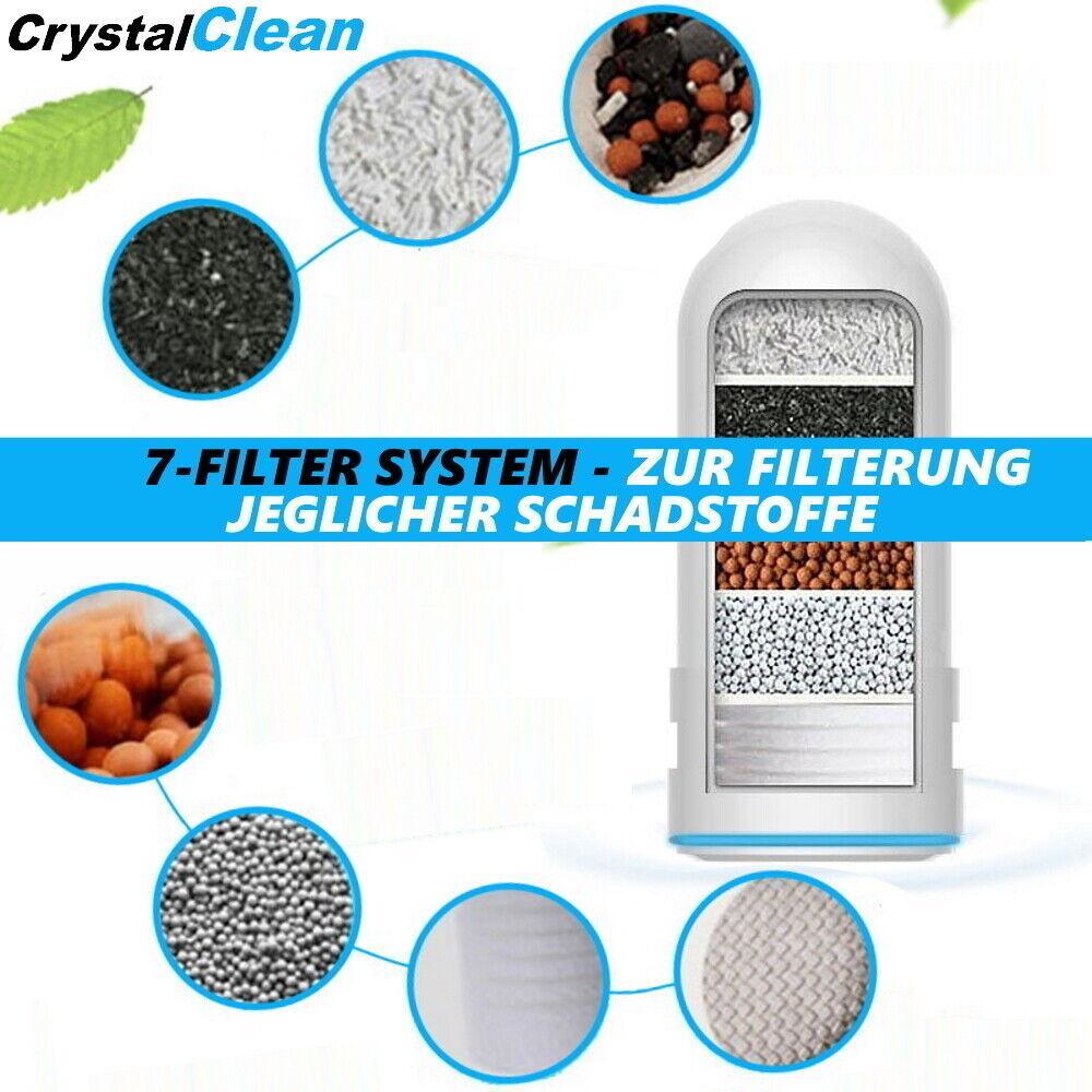 CrystalClean Wasserhahnfilter Wasserfilter Wasserreiniger Leitungswasserfilter