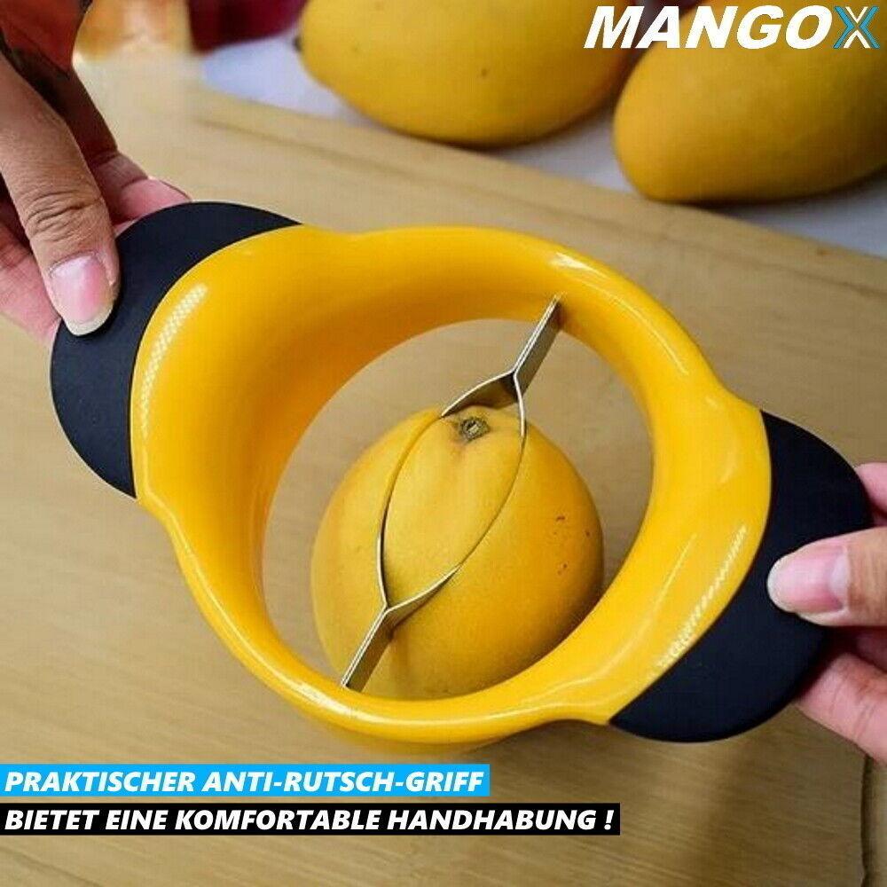MANGOX Mango Slicer Mangoschneider Mangoentkerner Mangoschäler Mangoteiler