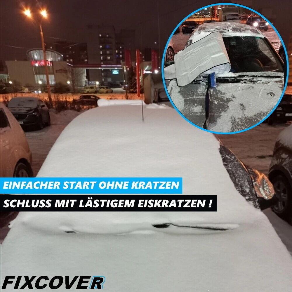 FIXCOVER Frontscheibenabdeckung Scheibenabdeckung Frostschutz UV Sonnenschutz