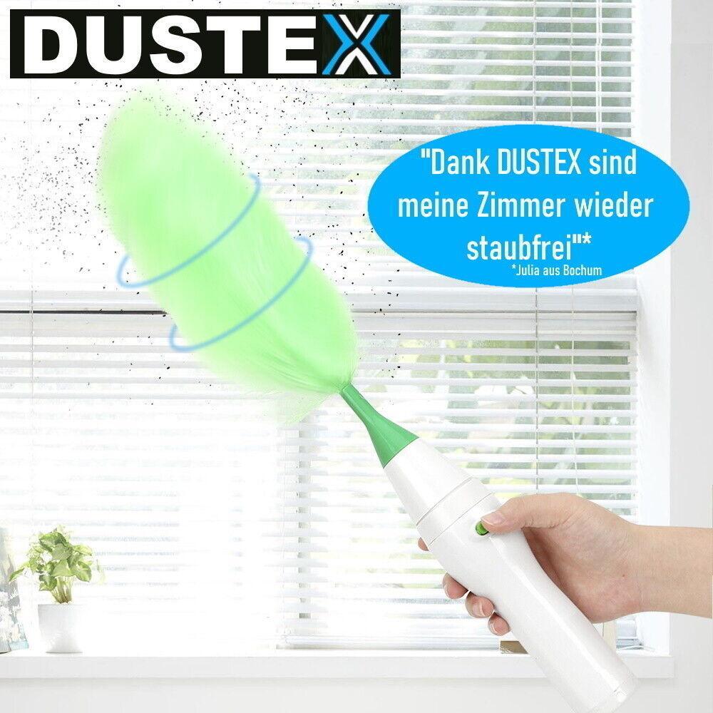 DUSTEX Elektrischer Staubwedel Staubwischer Staubbesen Putzen Reinigung TV