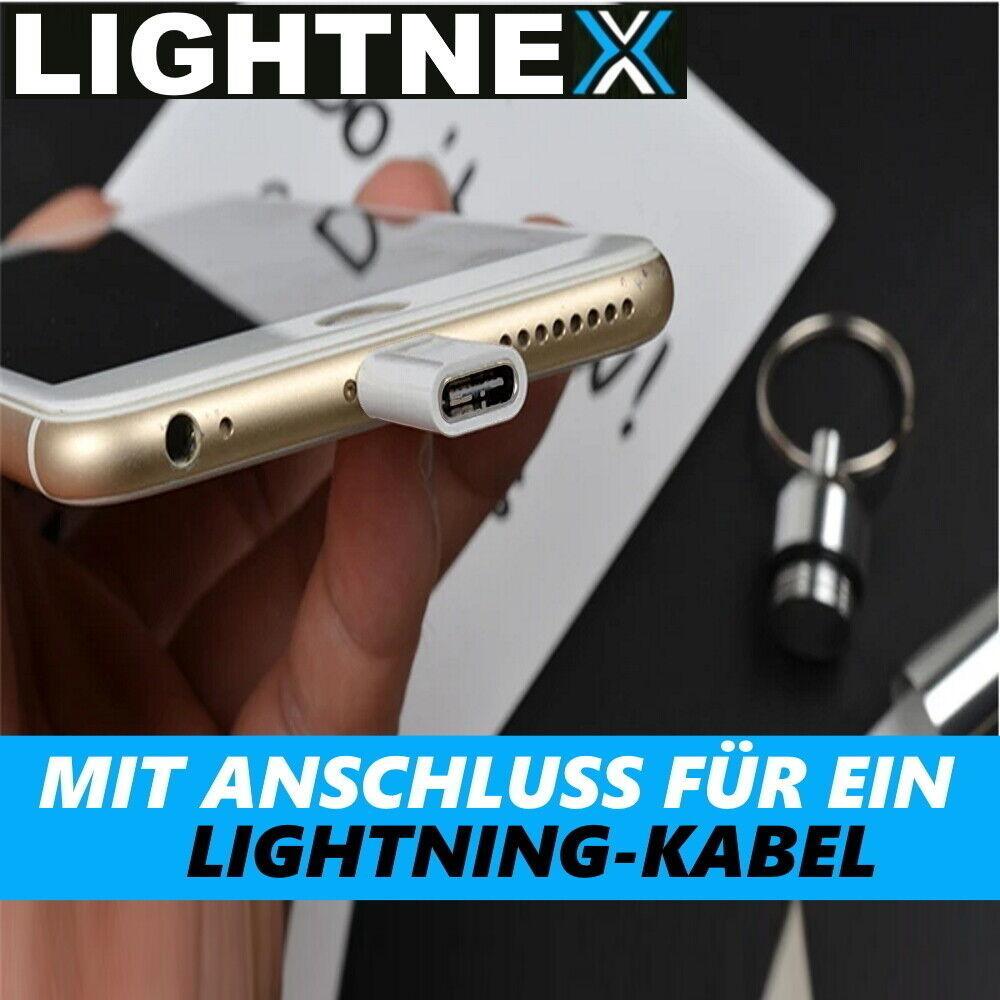 LIGHTNEX 8-Pin auf Type-C Adapter STECKER für Apple iPad 8 9 X 11 12 13 14