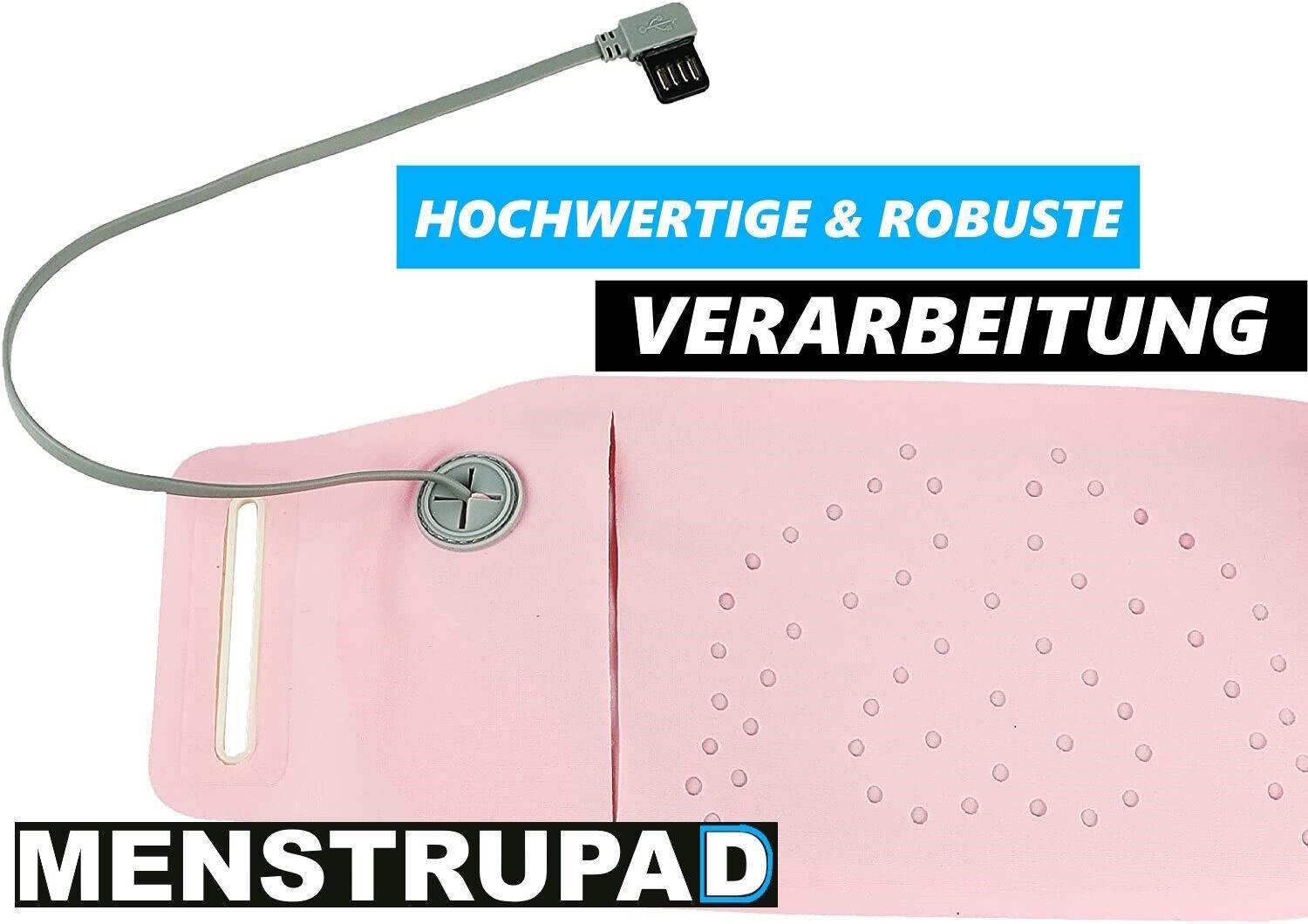MENSTRUPAD Menstruationspad Heizkissen USB Wärmekissen Wärmepad Wärmegürtel