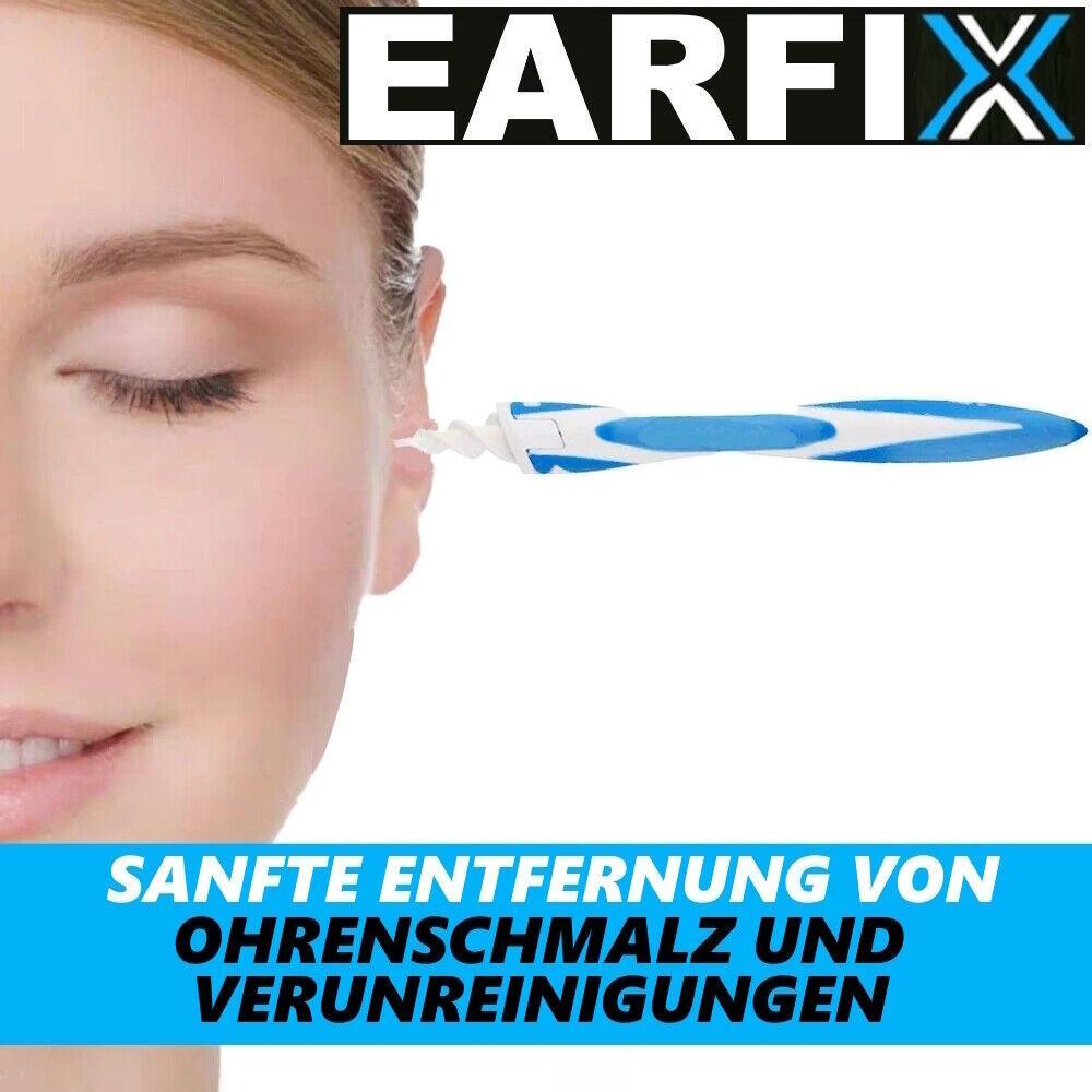 EARFIX Ohrenschmalz Entferner Ohrenreiniger Spirale Ohrreiniger Silikon
