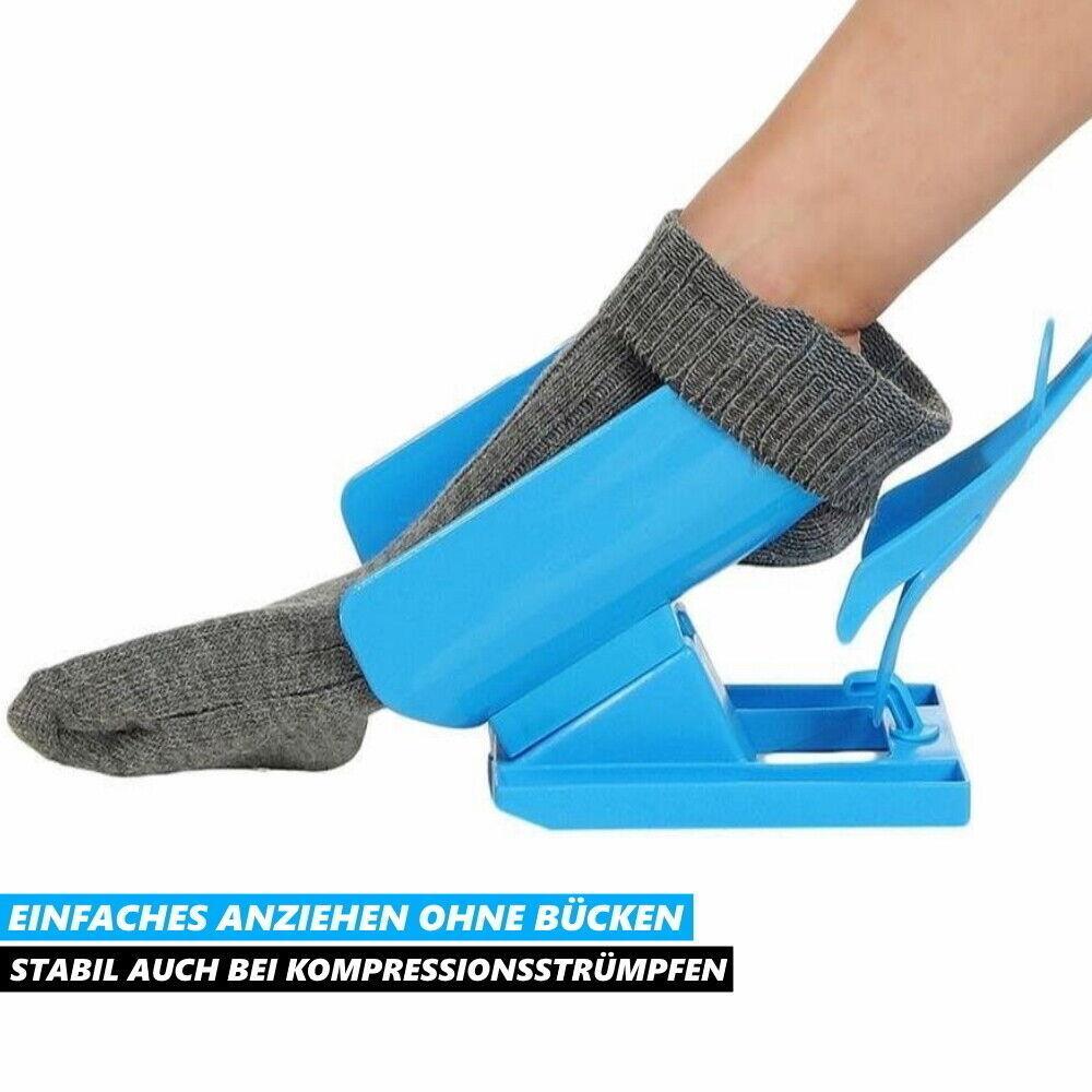 EASYSOCKS Strumpfanzieher Sockenanzieher Anziehhilfe Socken anziehen Hilfe