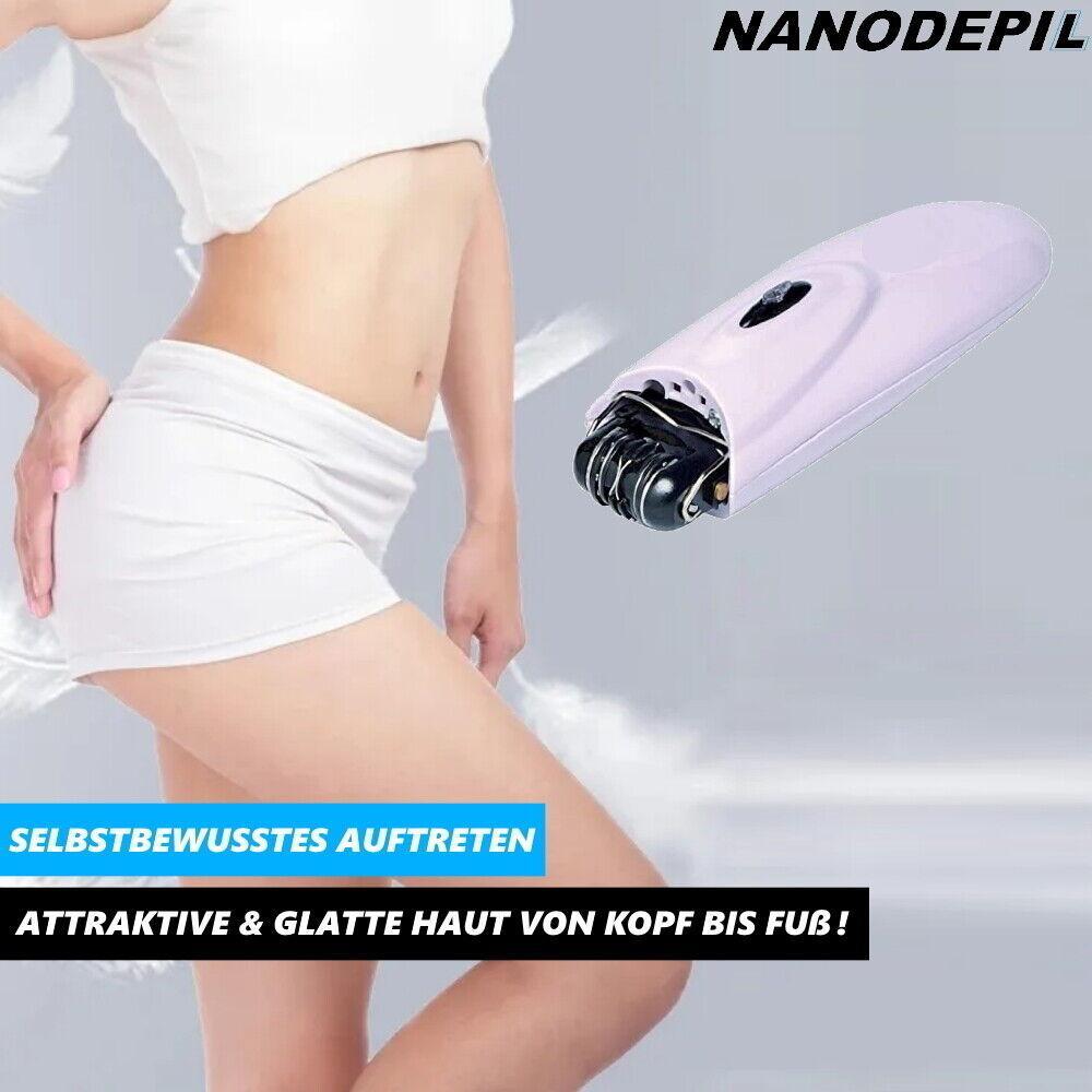 NANODEPIL Nano Epilierer Haarentferner Gesichtsepilierer Mini Rasierer Epilator