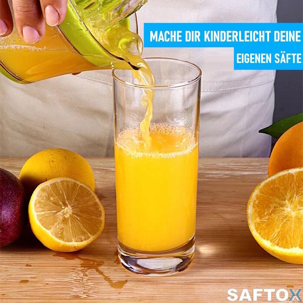 SAFTOX Orangenpresse Saftpresse Zitronenpresse Zitruspresse Handpresse Entsafter