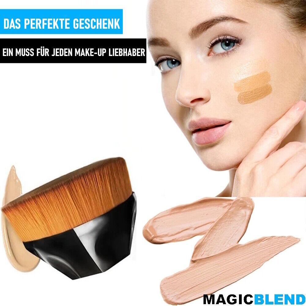 MAGICBLEND Make Up Foundationpinsel Premium Kabuki Pinsel Flat Top Gesichtpinsel