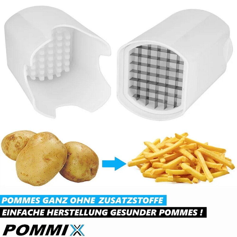 POMMIX Pommesschneider Kartoffelschneider Pommes Frites Frittenschneider