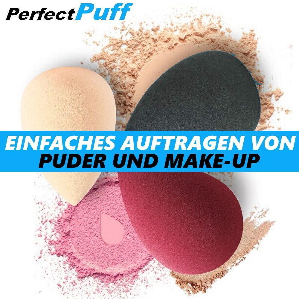 PerfectPuff Make Up Schwämmchen Schminkschwamm Puderpuff Beauty Schwamm [3er]