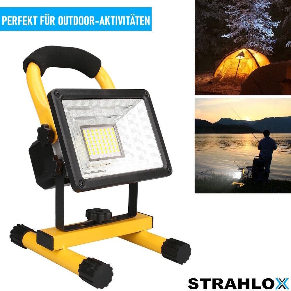 STRAHLOX LED Arbeitsscheinwerfer Flutlicht Arbeitsleuchte Baustrahler Strahler
