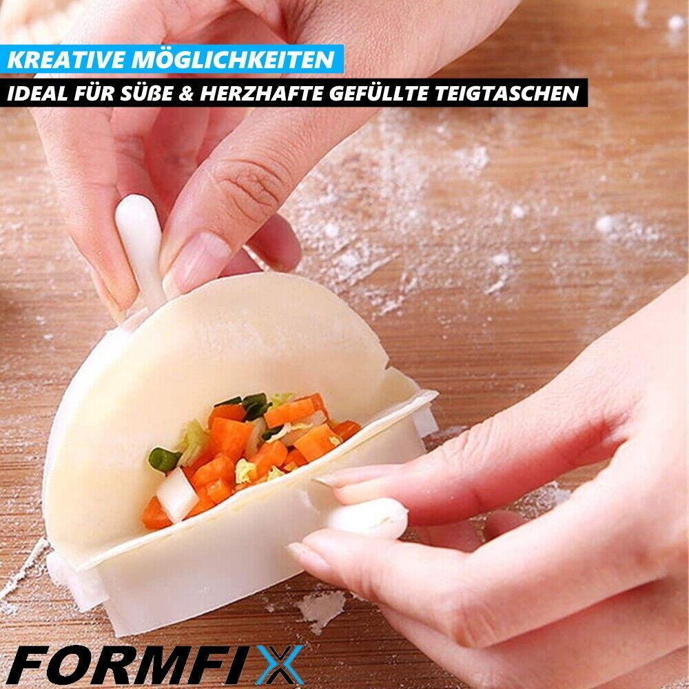 FOMRFIX Maultaschen Former Nudelformer Ravioliformer Teigtaschen Form [3er Set]