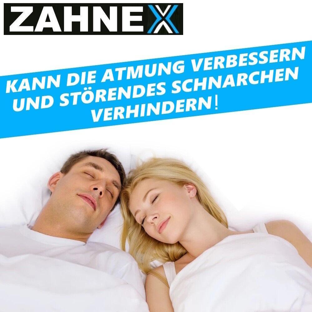ZAHNEX Premium Aufbissschiene Knirscherschiene Beißschiene Zahnschiene [4erSet]