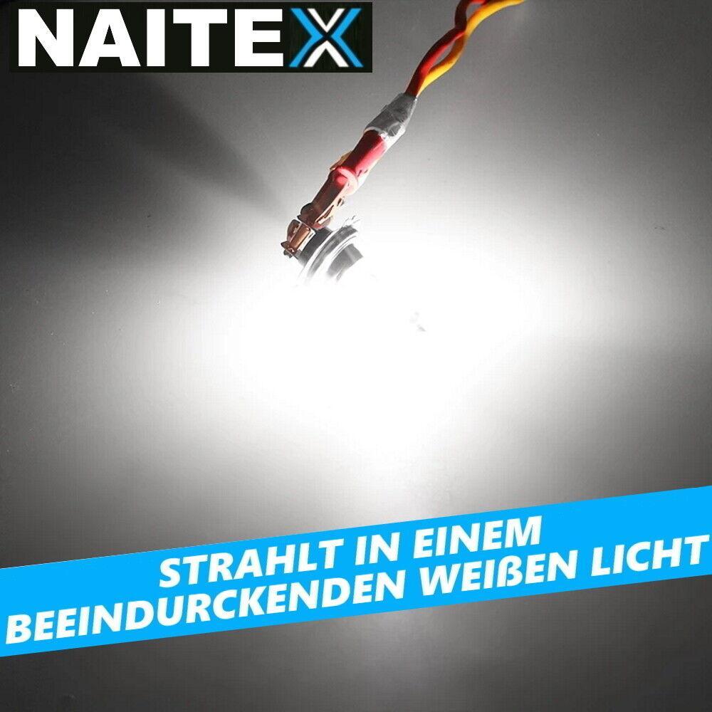 NAITEX SUPER WHITE H7 8500K 55W HALOGEN LAMPEN XENON LOOK EFFEKT BIRNEN LEUCHTEN