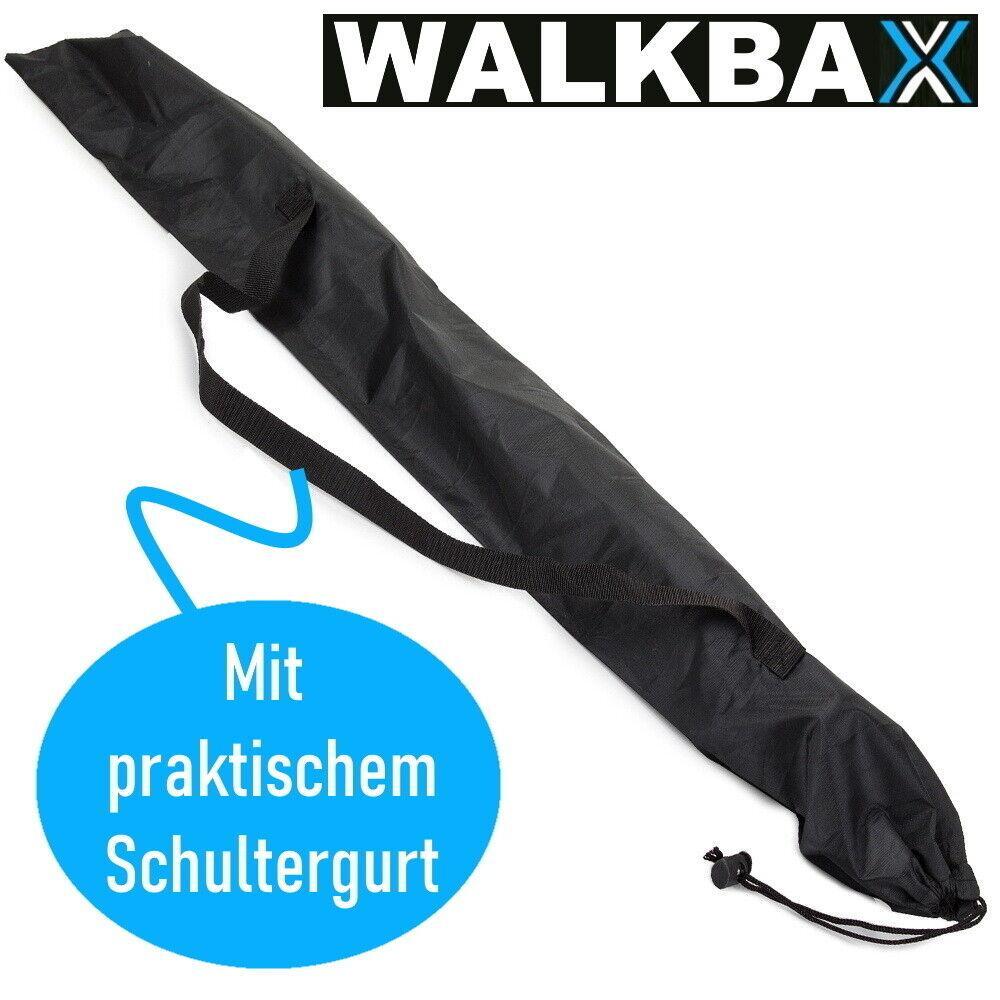 WALKBAX Faltbare Stocktasche Wanderstöcke Nordic Walking Stöcke Tasche Beutel